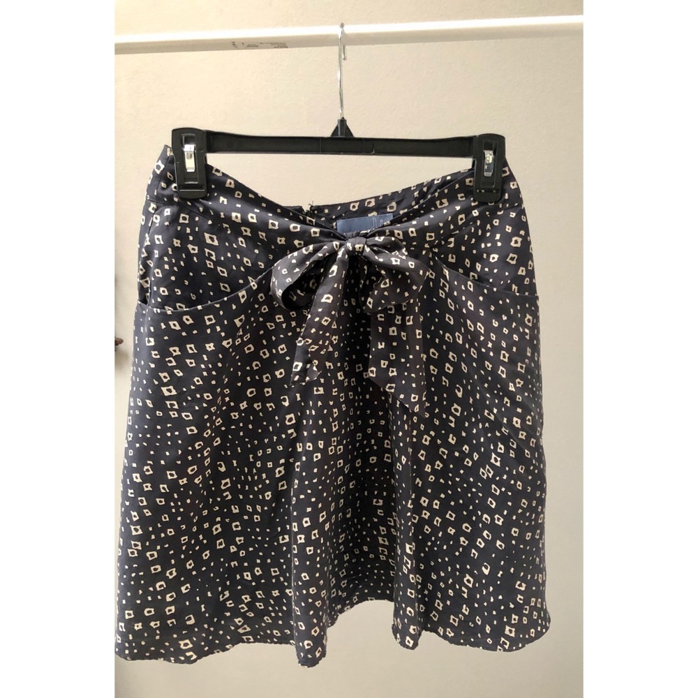 Silk circle skirt